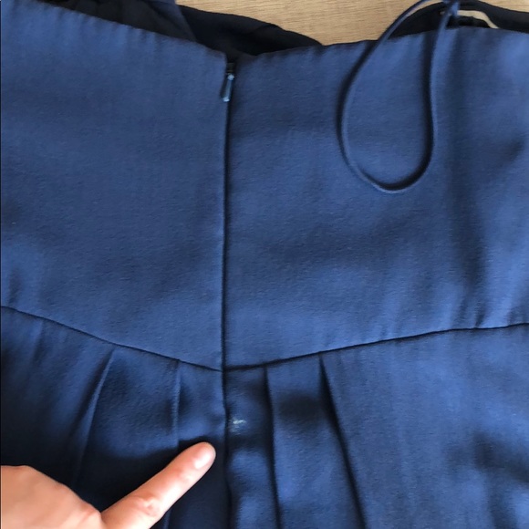 Nicole Miller Strapless Chiffon Gown - Picture 9 of 9